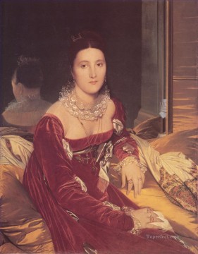  Madame Lienzo - Madame de Senonnes Neoclásico Jean Auguste Dominique Ingres